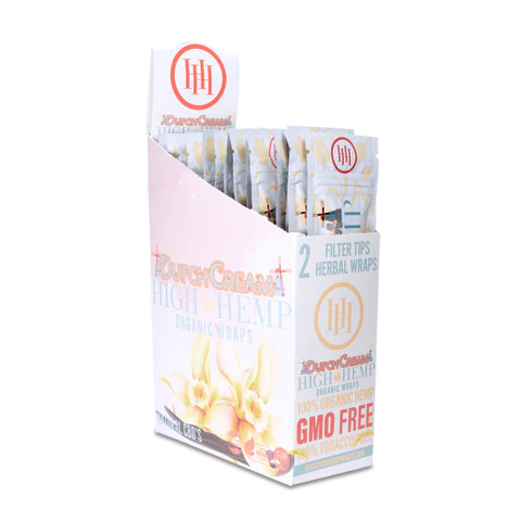 HighHemp_2Wraps_25Pouches_DutchCream
