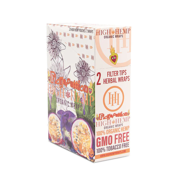 HighHemp_2Wraps_25Pouches_FloraPassion