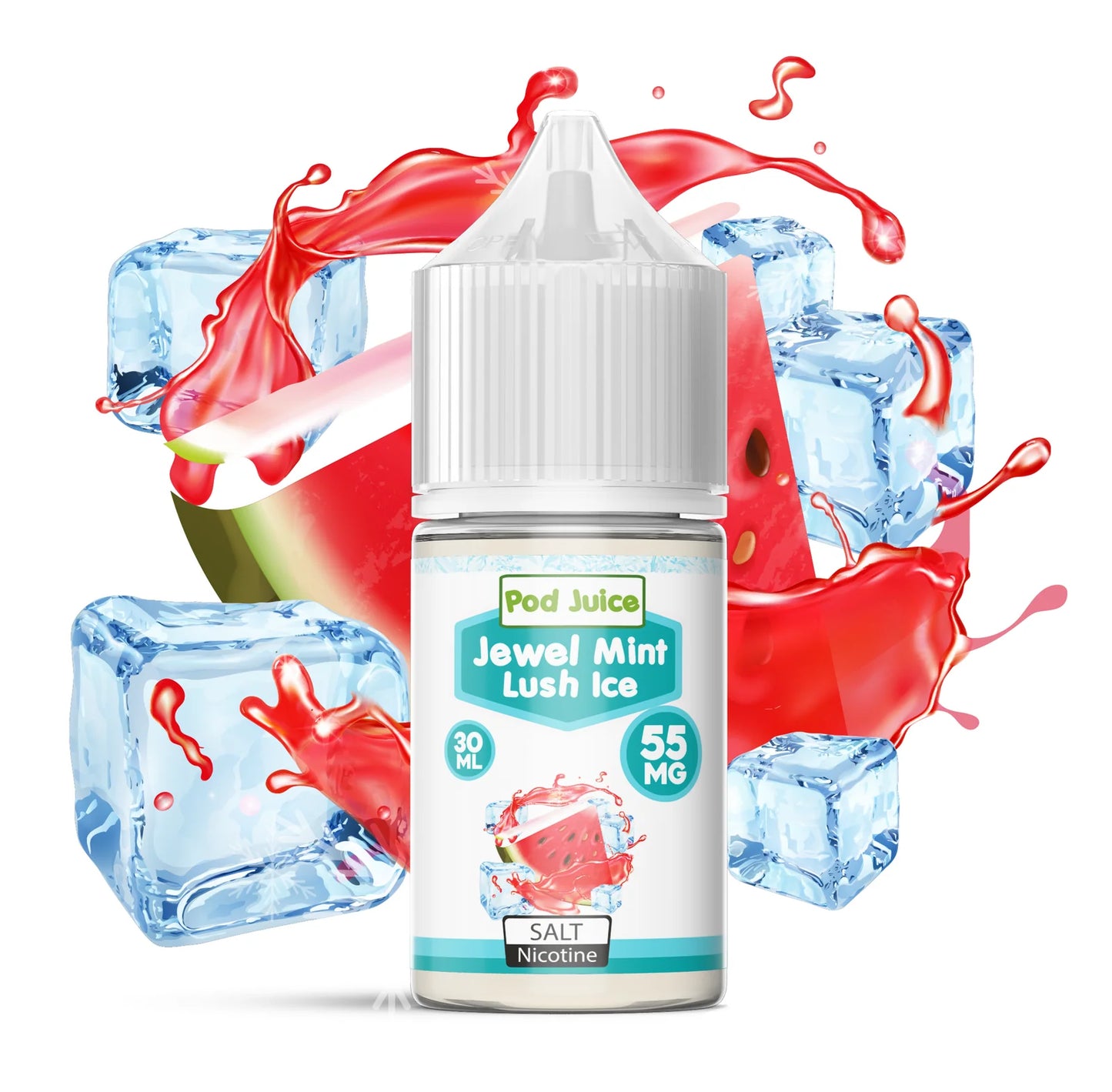 Pod Juice Salt Nicotine E-Juice | 35-55MG | 30ML | Multiple Flavor Option