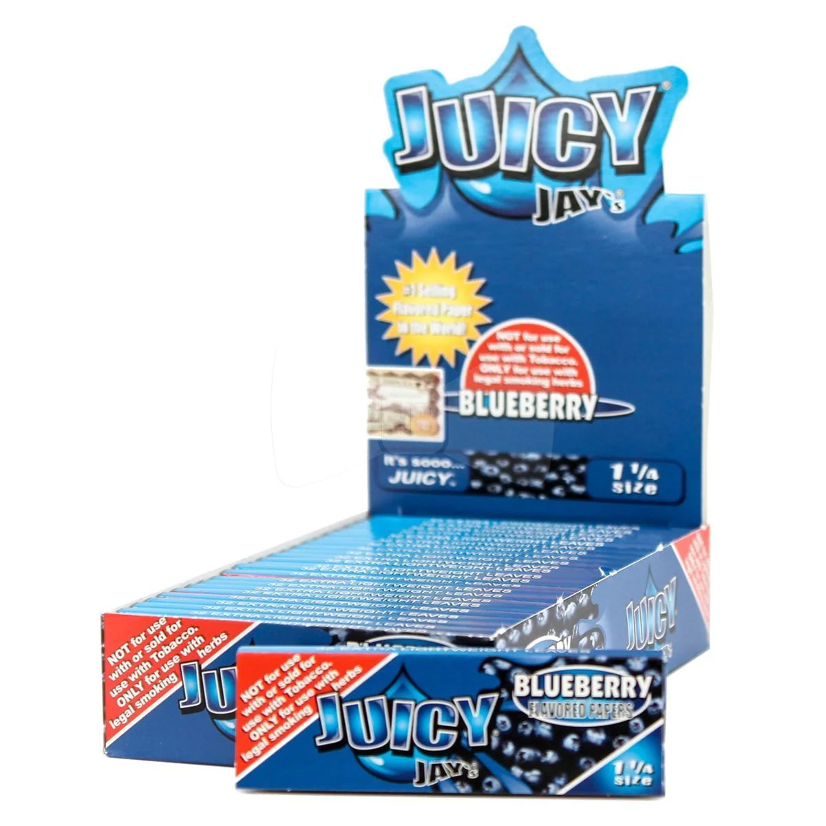 JuicyJays_RollingPaper_11/4Size_Blueberry