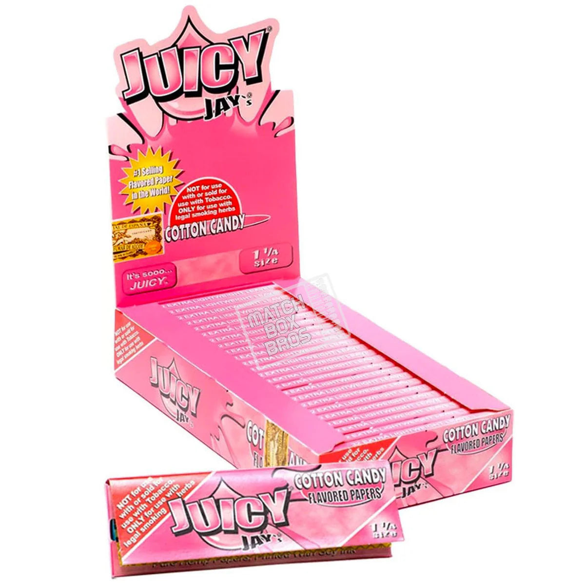 JuicyJays_RollingPaper_11/4Size_CottonCandy