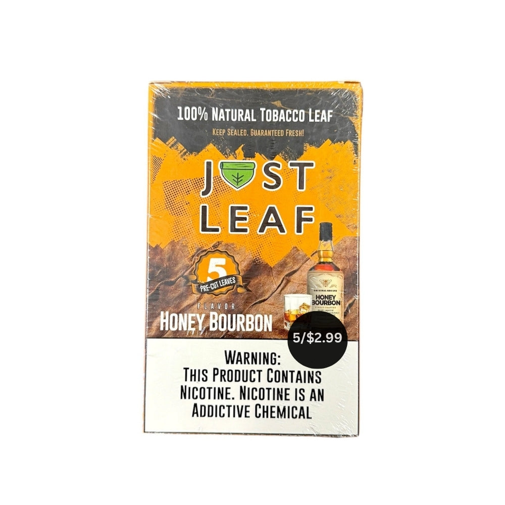 JustLeaf_NaturalTobaccoLeaf_HoneyBourbon