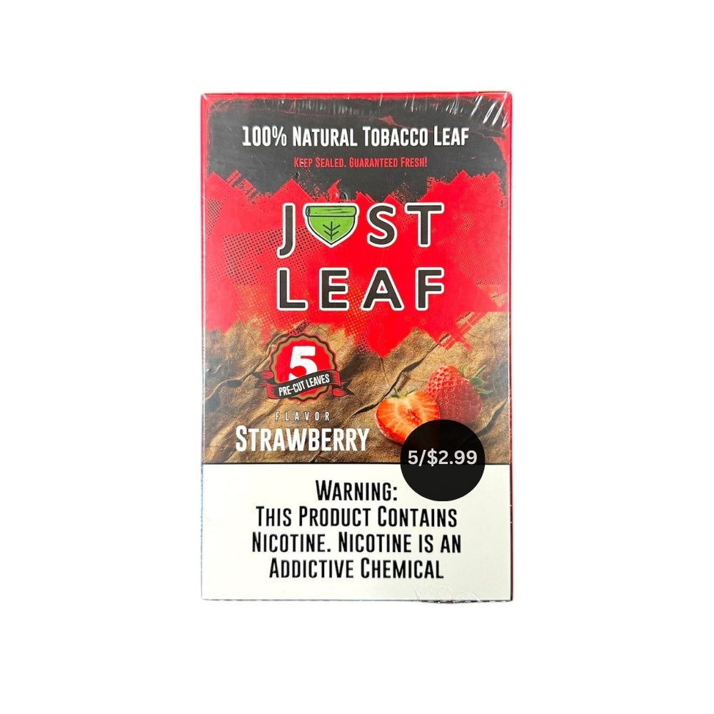 JustLeaf_NaturalTobaccoLeaf_Strawberry