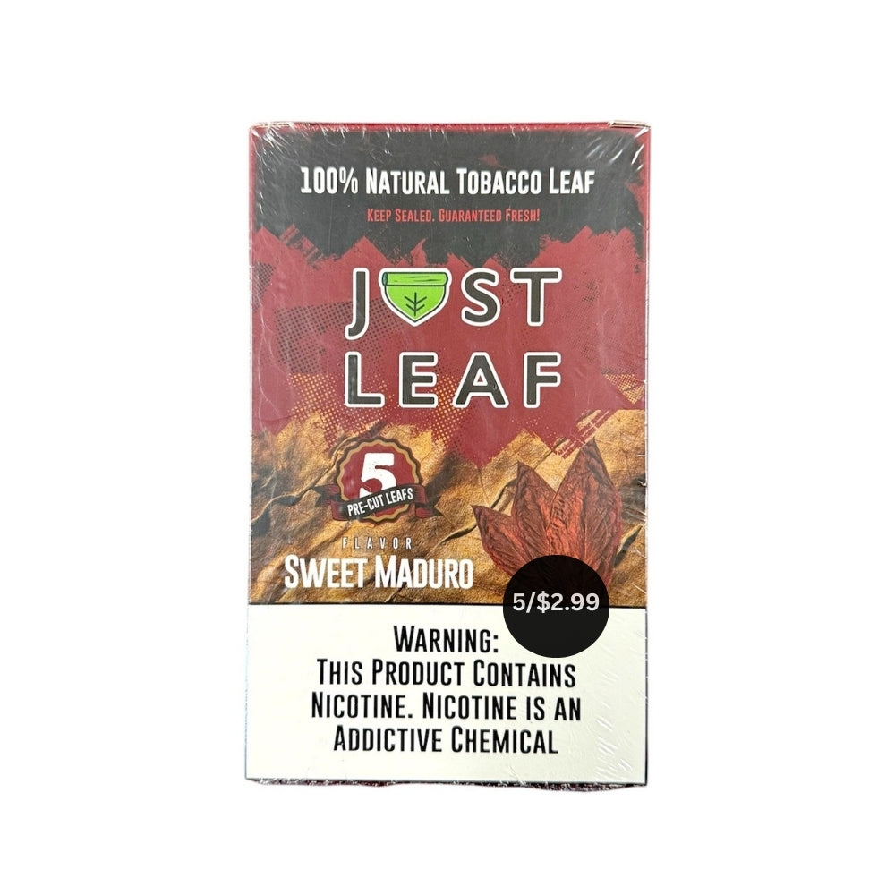 JustLeaf_NaturalTobaccoLeaf_SweetMaduro
