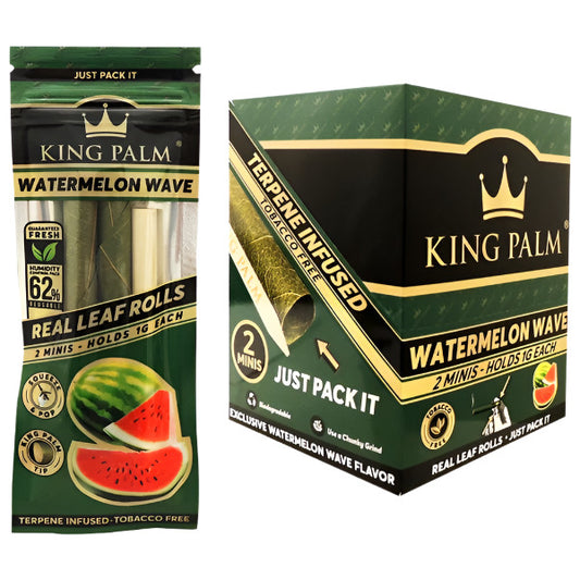 King Palm | 1G Each | 2 Mini Rolls | 20 Pack