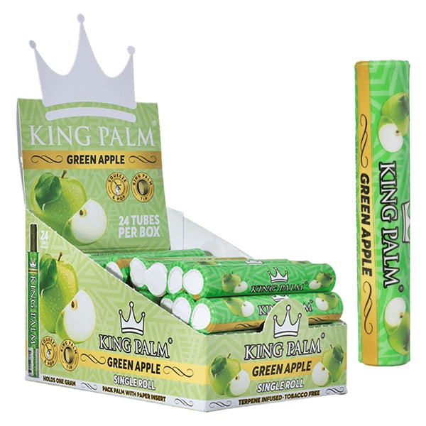 King Palm | 1 Gram Single Roll | 24 Tubes Per Box