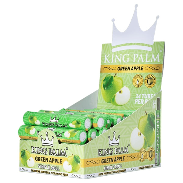 King Palm | 1 Gram Single Roll | 24 Tubes Per Box