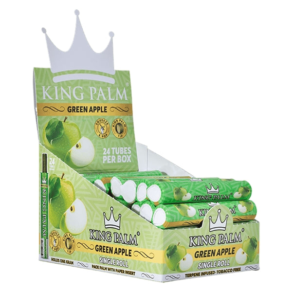 King Palm | 1 Gram Single Roll | 24 Tubes Per Box