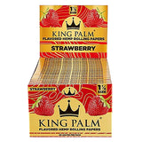 King Palm Hemp | 1 1/4 | 50 Booklets Per Box | 40 Leaves Per Pack