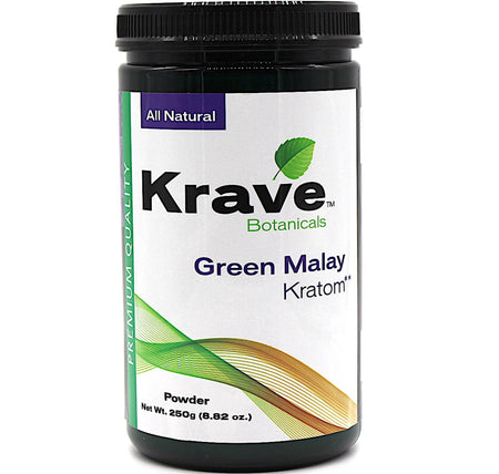 KraveBotanicalsPowder_250G_GreenMalay