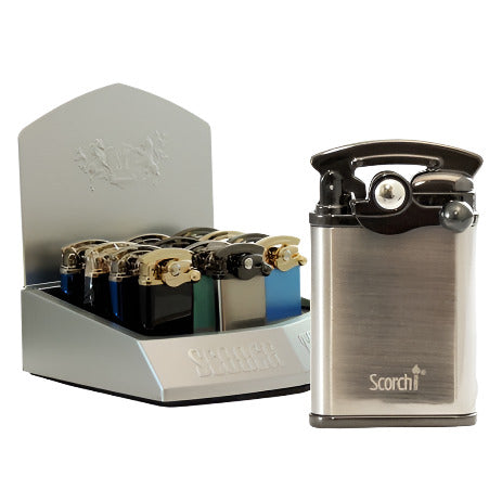 Scorch Torch Model 61594 Lighter | Double Burners | 12 Lighter Display