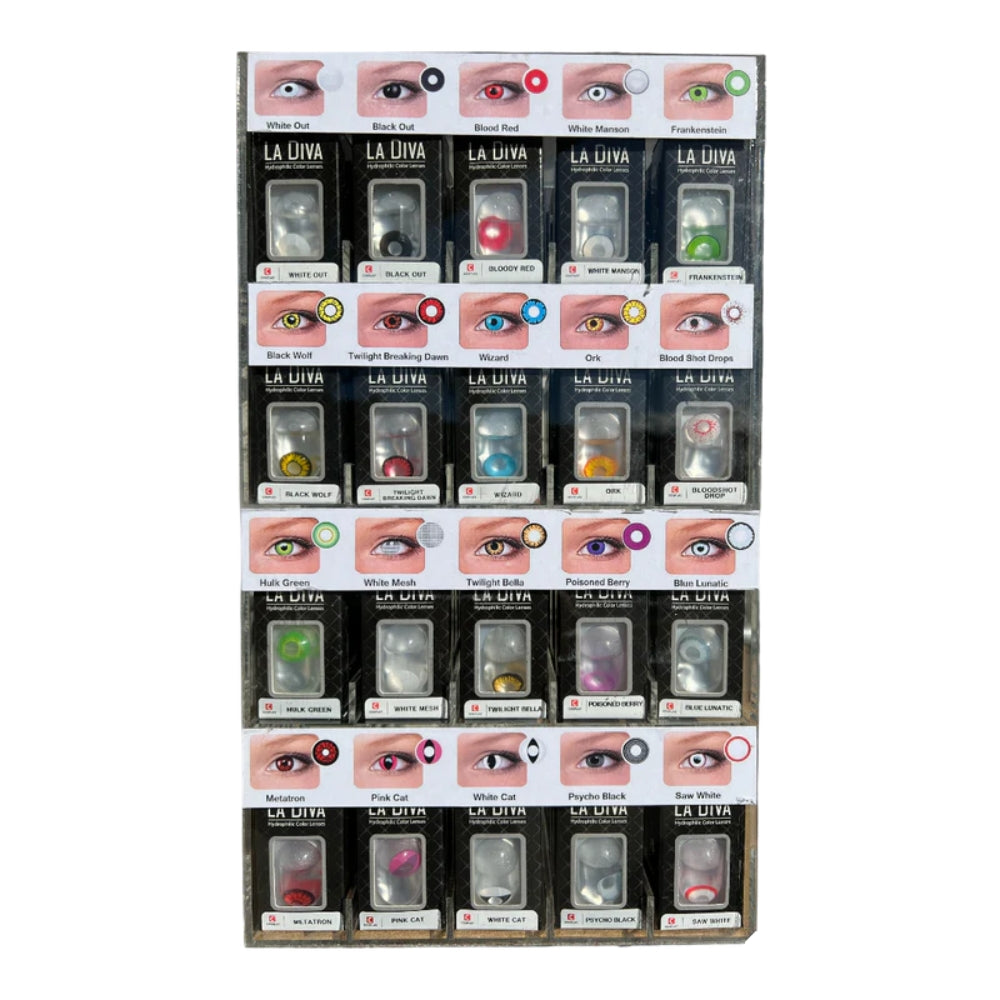 LA Diva Hydrophilic Color Lenses | Multiple Options