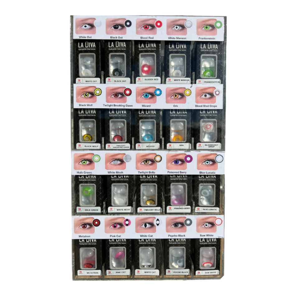 LA Diva Hydrophilic Color Lenses | Multiple Options