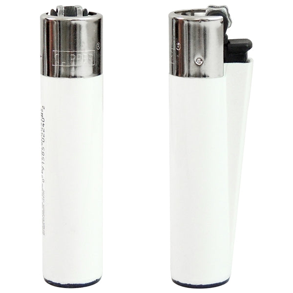 Clipper Lighters | Large | 48 Count | White