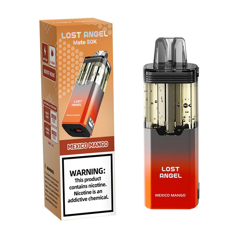 LostAngel_MateDisposablePod_50KPuffs_MexicoMango