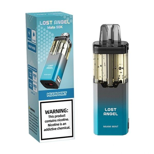 LostAngel_MateDisposablePod_50KPuffs_MiamiMint