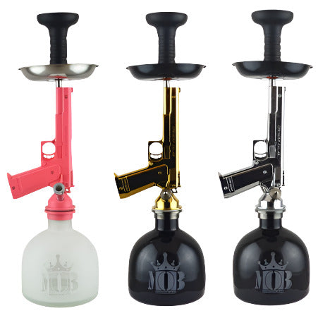 22" MOB Pistol Hookah | Multiple Color Option
