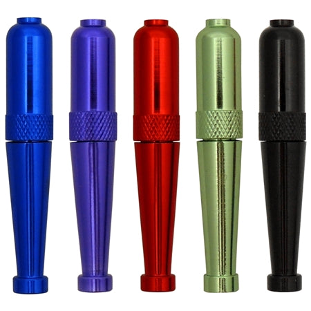 4" Baseball Bat Metal Pipe | Colors Come Assorted
