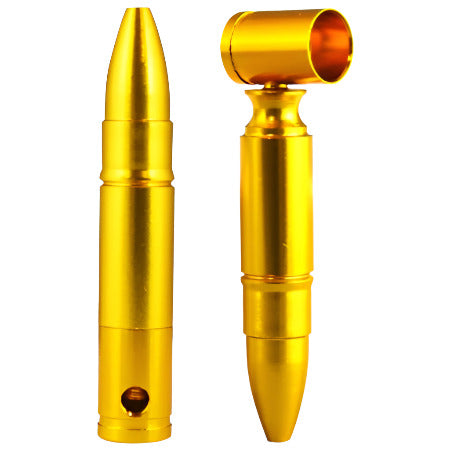 3" Bullet Design Metal Pipe. Sneak-A-Toke