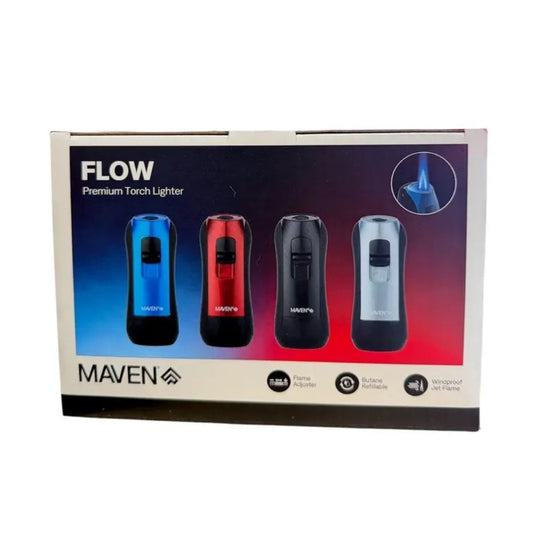 Maven Flow Premium Torch Lighter | 9CT
