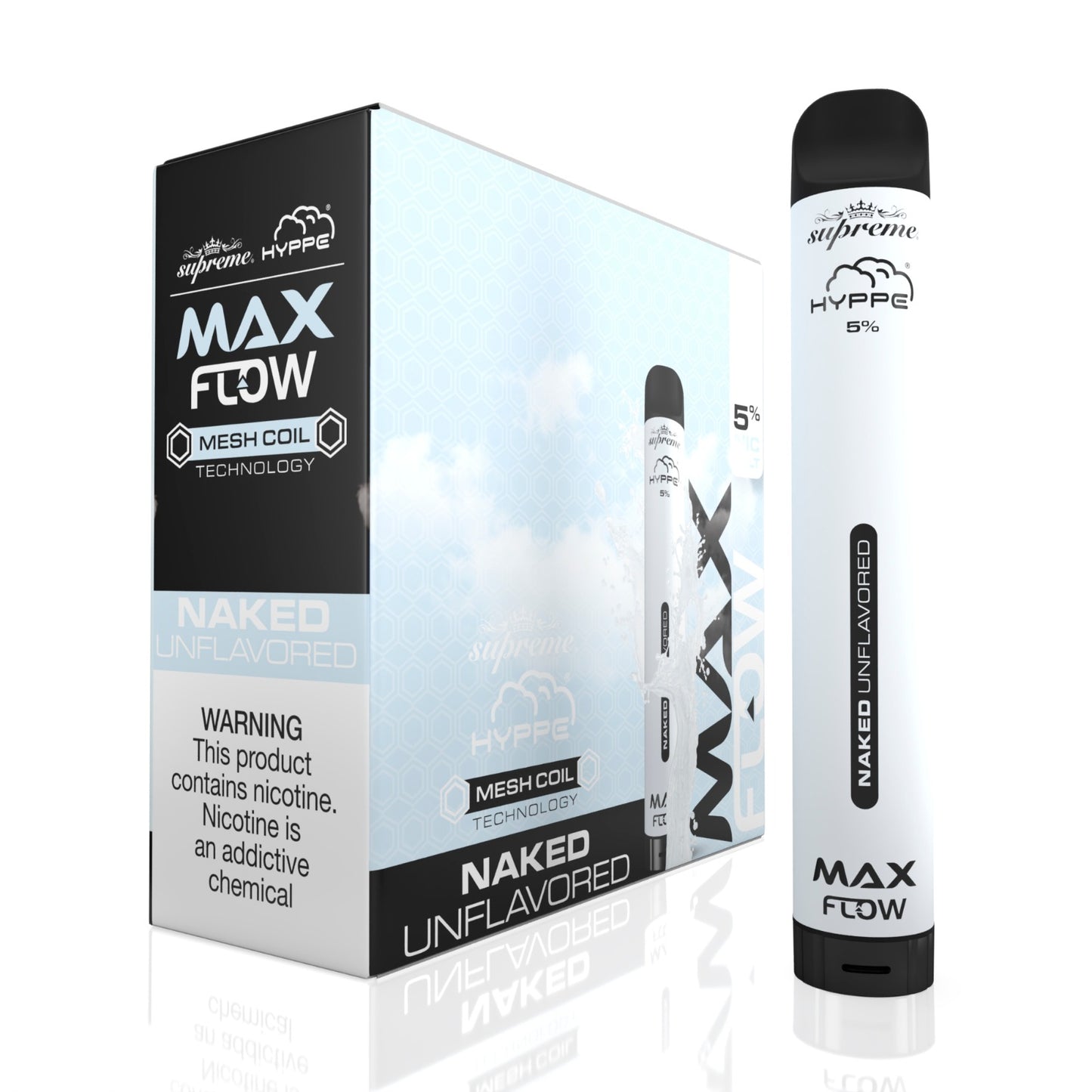 Hyppe Max Flow | 2000 Puffs | 10 Pack | Multiple Flavor Option