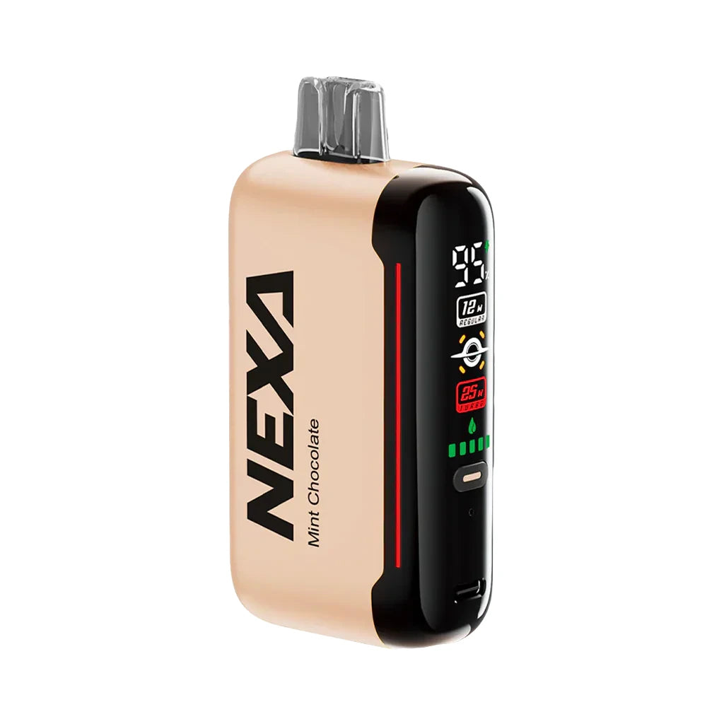Nexa_20KPuffs_5Pack_MintChocolateChill
