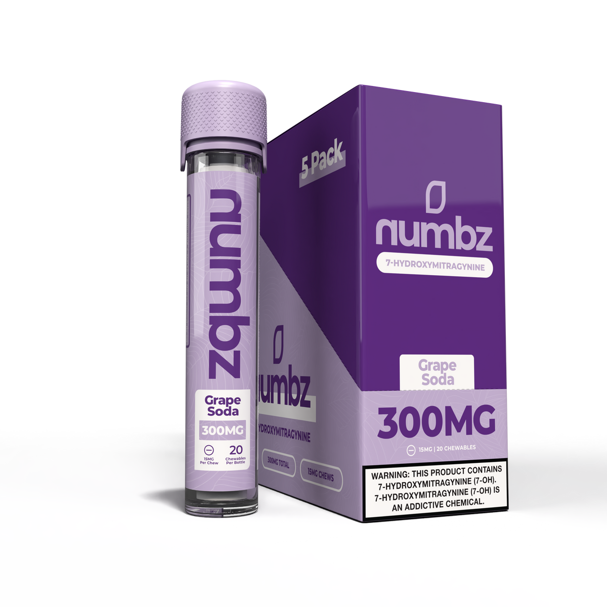 Numbz 7-OH Tablets 300MG (10 Count) 7-Hydroxymitragynine | Sonics