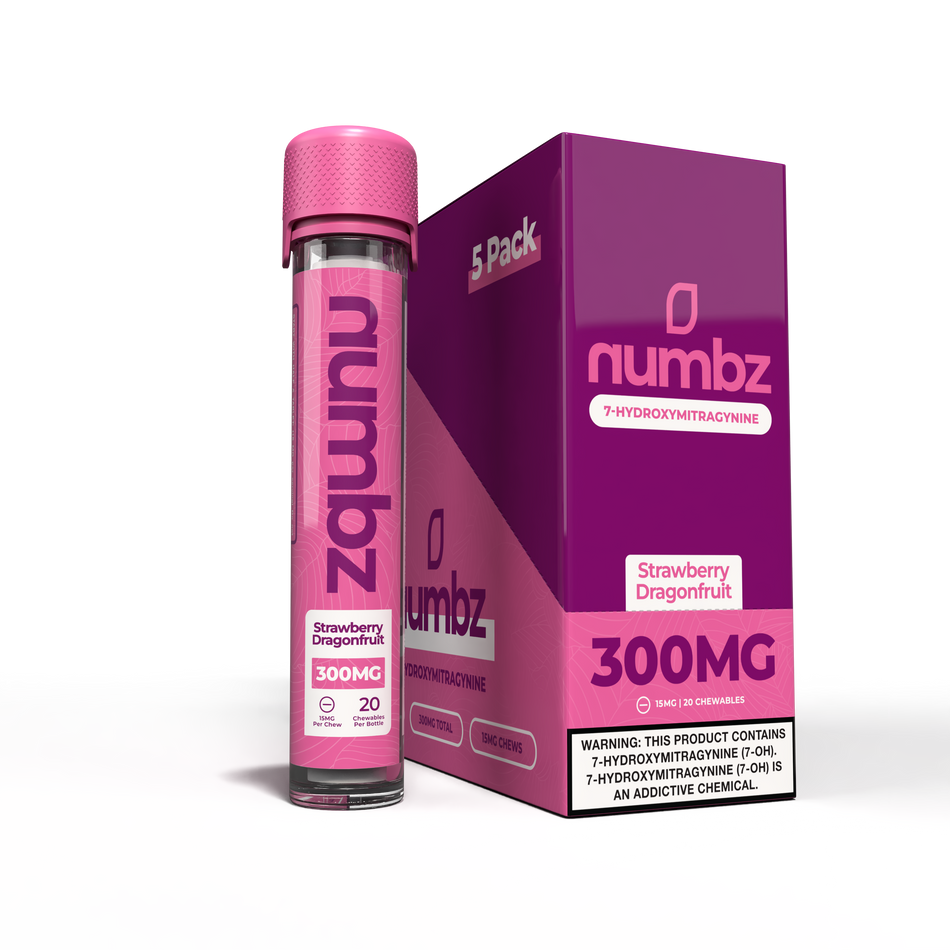 Numbz 7-OH Tablets – 300MG (20 x 15mg Ct)