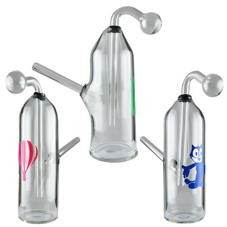 Oil Burner Water Pipe | Decal Sticker | 8"