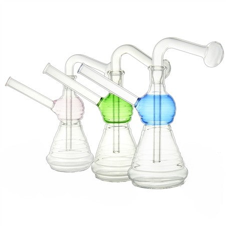 6.7" Glass Oil Burner + Water Pipe + Stemless + Color