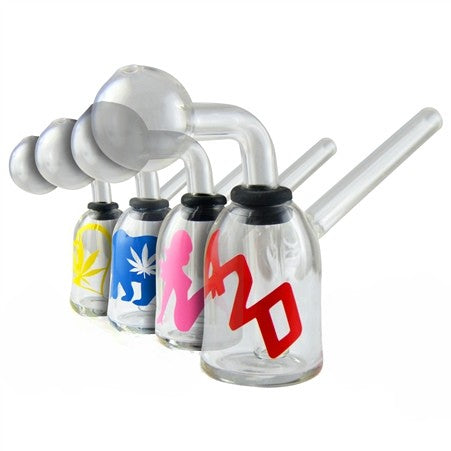 Oil Burner Water Pipe | Decal Sticker | 4"x6"