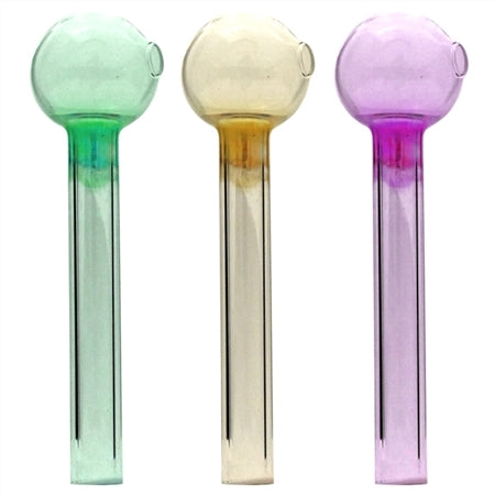 4.5" Oil Burner Glass Water Pipe | Colors Come Assorted