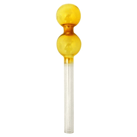6" Double Bubble Glass Oil Burner