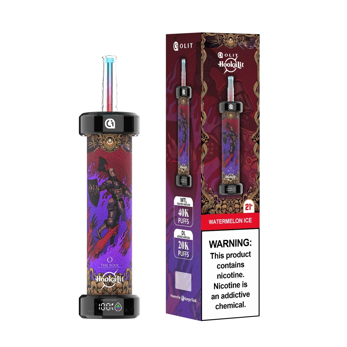 Olit_HookaLit_40KPuffs_WatermelonIce