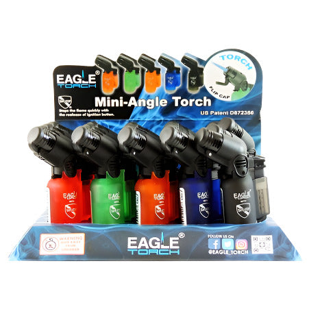 Eagle-Mini Angle Single Torch Display | 12ct