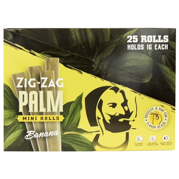 Zig-Zag Mini Palm | 25 Rolls | 8 Packs | 1G