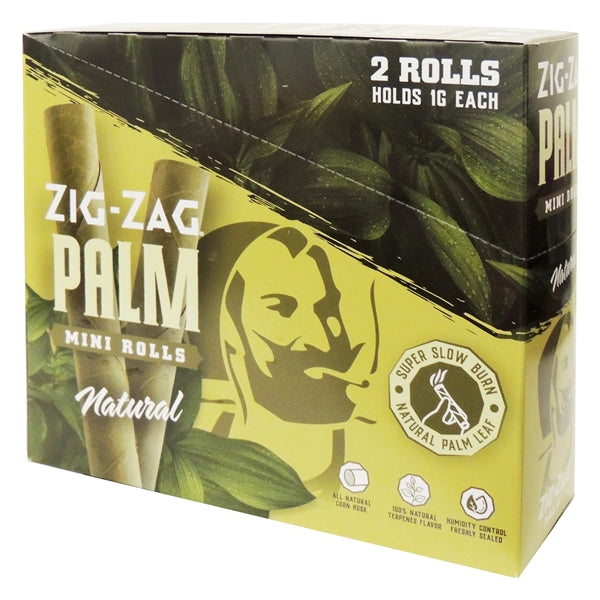 Zig-Zag Palm | Mini Rolls | 1G | 2 Rolls | 15 Packs