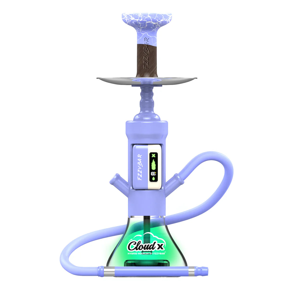 Cloud X Hybrid Hookah By Fizzy Bar | 2 In 1 | Multiple Color Option