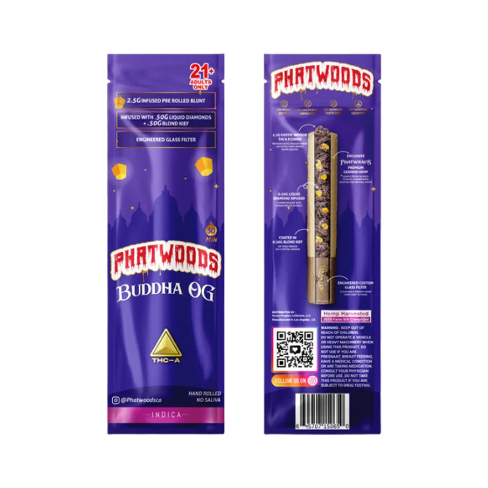 Phatwoods_InfusedPreRolledBlunt_BuddhaOG