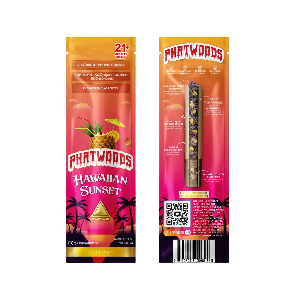 Phatwoods_InfusedPreRolledBlunt_HawaiiSunset