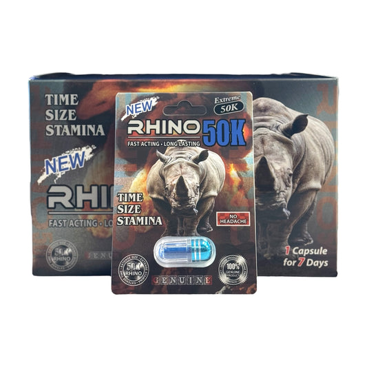 RHINO 50K Extreme 50K | 24ct Per Display | Single Shot