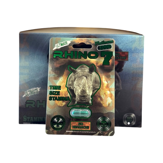 RHINO 7 Platinum 3000 | 24ct Per Display | Single Shot