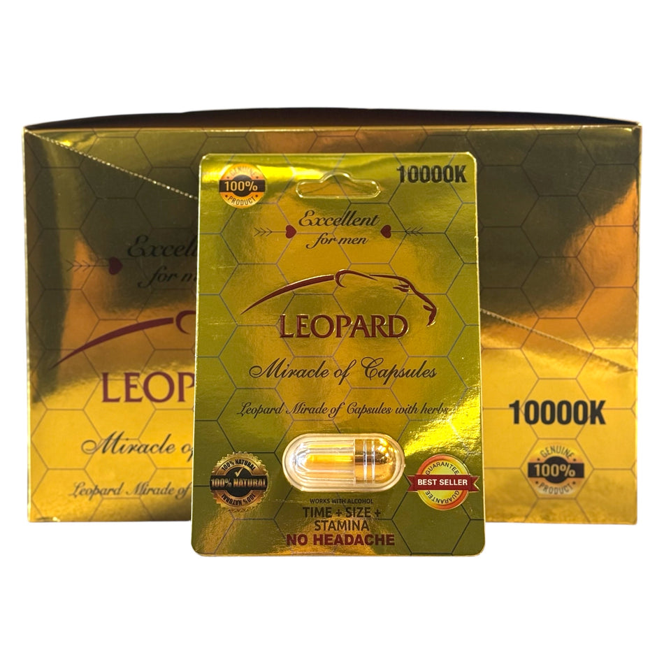Leopard 10000K | 24ct Per Display | Single Shot