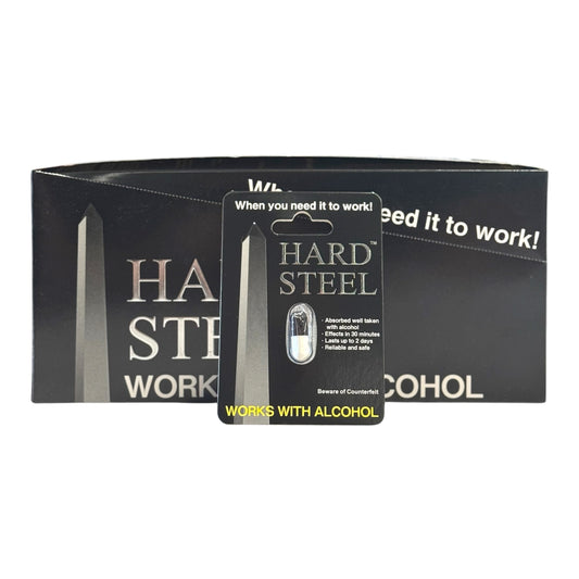 Hard Steel | 24ct Per Display | Single Shot