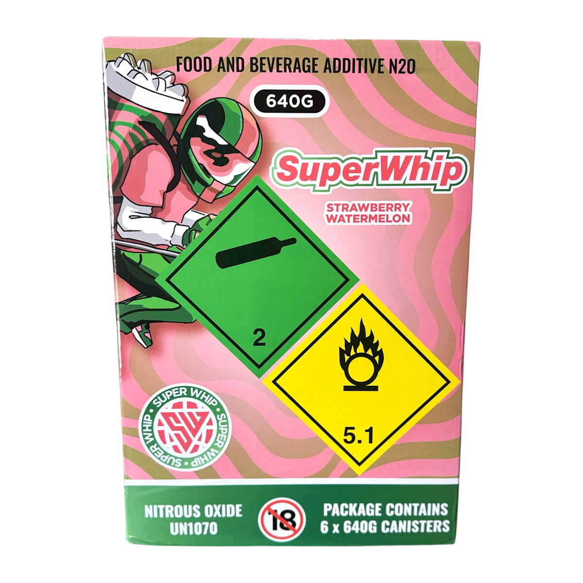 whip super herbicide SuperWhip Nitrous Oxide 640g (6 Pack) Wholesale