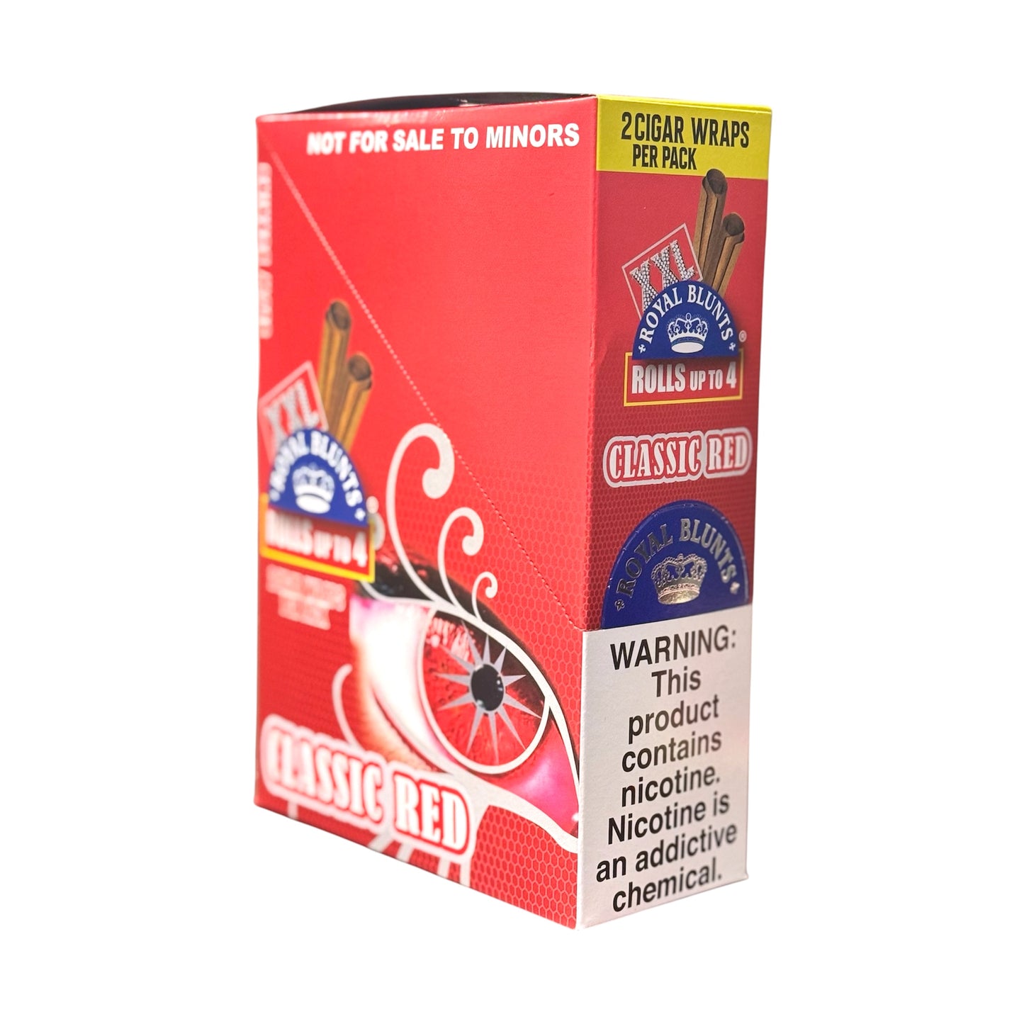 XXL Royal Blunts | 2 Cigar Wraps Per Pack | 25 Pack | Multiple Flavor Option