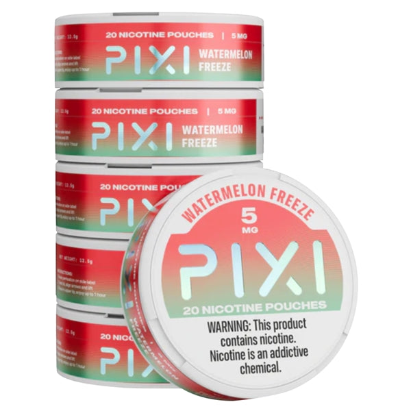 PixiNicotinePouches_5MG_WatermelonFreeze