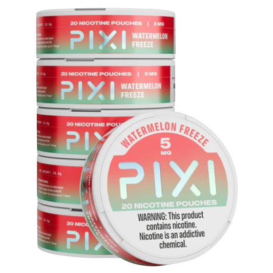 PixiNicotinePouches_5MG_WatermelonFreeze