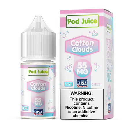 PodJuice_SaltNicotine_55MG_CottonClouds