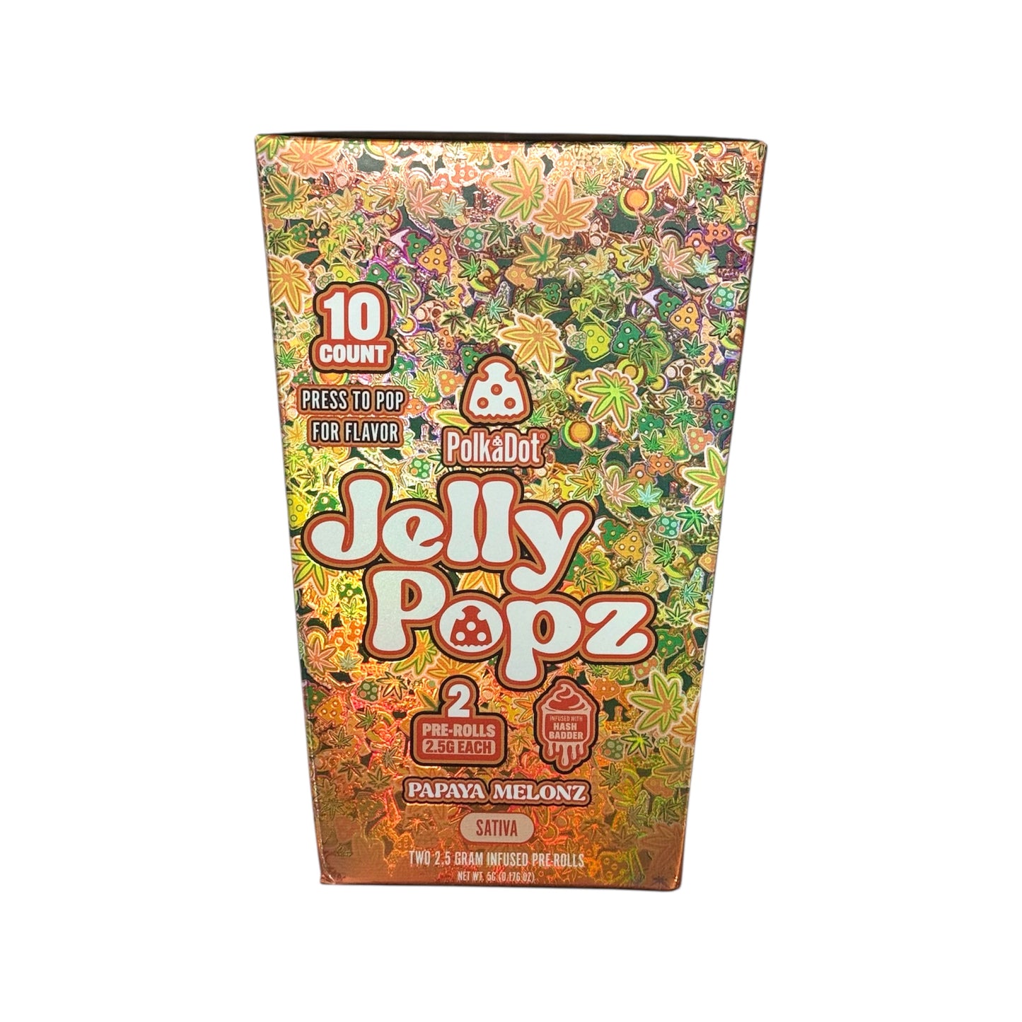 Polkadot_JellyPopz_2PreRolls_10Count_PapayaMelonz